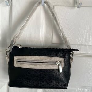 DANIER BLACK /BEIGE LEATHER PURSE